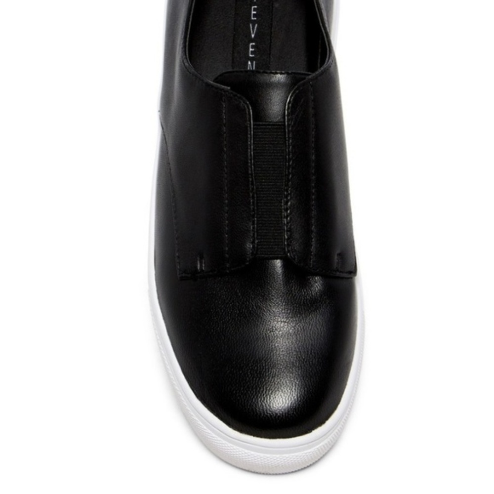 Steve Madden Garnet leather Platform Sneaker - Picture 4 of 5
